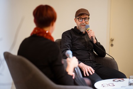 Pogovor Petre Lesjak Tušek z ilustratorjem Cirilom Horjakom (11)